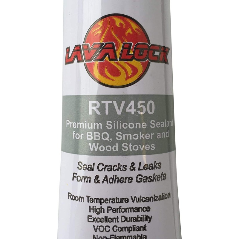 LavaLock® Food Safe BBQ Grade Adhesive Grill Smoker High Temp
