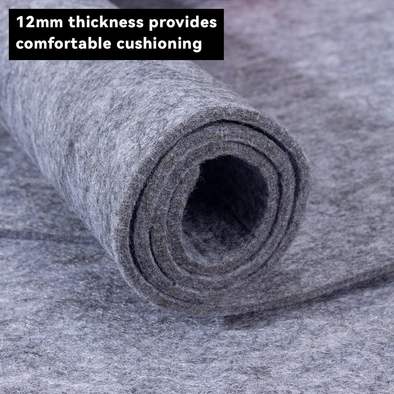 Felt Rug Pad - 1/2 8x10 Foot Extra Large Area