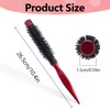 Small Round Brush For Short Hair Quiff Roller Rounded Combs
