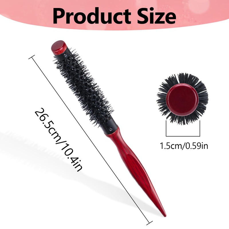 Small Round Brush For Short Hair Quiff Roller Rounded Combs