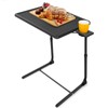 LORYERGO TV Tray - TV Table, Folding Table Trays, w/6