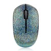 Bling Dazzling 2.4GHz Wireless Silent Mouse Covered with Rhinestone Crystal,