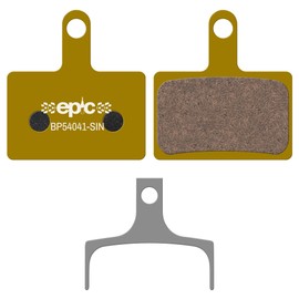 epic Disc Brake Pads for Shimano Brakes | K02S, K03Ti, K04Ti-MX, K05S | Fits 105, Dura-Ace, GRX, Ultegra | Organic, Semi-Metallic, Sintered, Ceramic & E-Bike Options | 1 Set (Sintered)