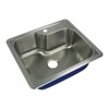 Transolid Mtso252212-1 Kitchen Sink, Stainless Steel