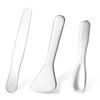 simarro 3-Piece Makeup Scraper Set, Mini Metal Makeup Scraper, Beauty
