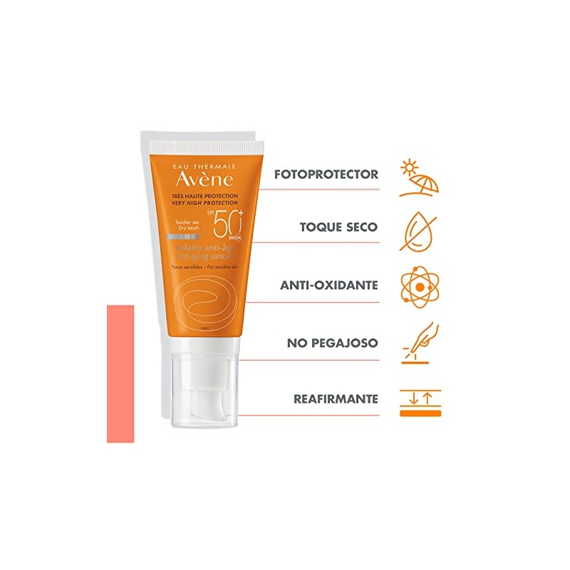 Avene Fluido Antiedad, Protector Solar FPS 50, 50ml