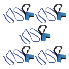 sourcing map 5pcs 1M ESD Anti Static Foot Heel Straps Anti Static Wrist Strap Band Adjustable for Grounding Removing Static