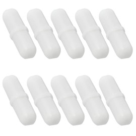 Toolly Barras de agitación magnéticas – Mezclador magnético PTFE, barra giratoria de laboratorio con forma de anillo (diámetro 7 mm, longitud 25 mm), paquete de 10