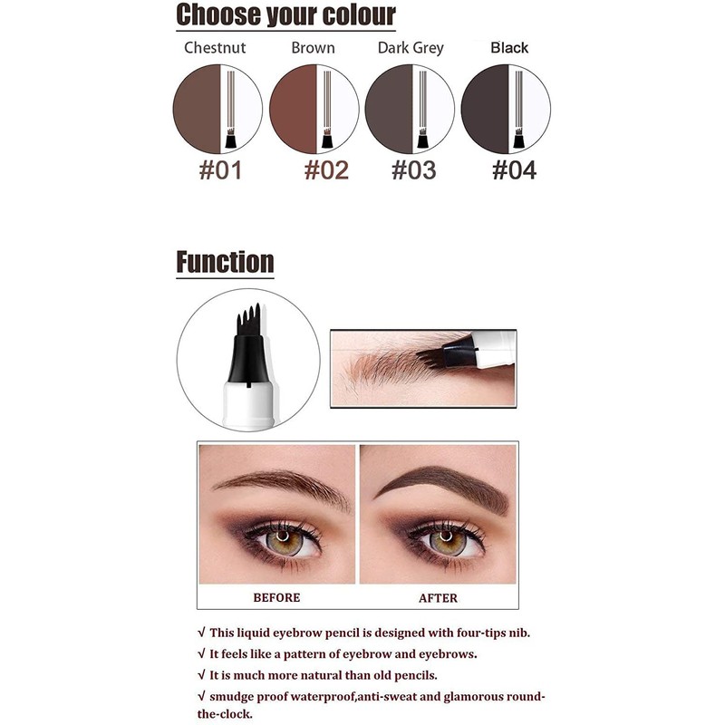 Pen for Music Flower Waterproof (04 - Black)