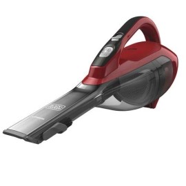 BLACK+DECKER 15" Red Cordless Handheld Vacuum Bagless Battery Upholstery Dust Dirt Cleaner