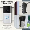 AMTHKNO Video Doorbell Vinyl Siding Mounting/Adapter Angle Adjustment Plate W/Hardware,