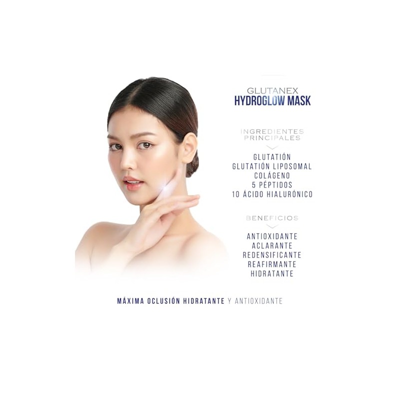 GLUTANEX™ HYDRO GLOW MASK 50 (REVISA QUE SEA CUENTA DE