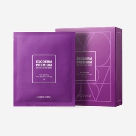 Exoderm Premium Bio Cellulose Mask Pack (Face + Neck) 10 sheets / 엑소덤 프리미엄 바이오 셀룰로오스 마스크팩(얼굴+목) 10매입