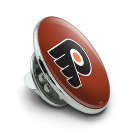 Philadelphia Flyers Logo Metal 0.75" Lapel Hat Pin Tie Tack Pinback