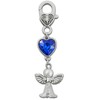 MemoriPix Something Blue Bouquet Charm for Bride on Wedding Guardian