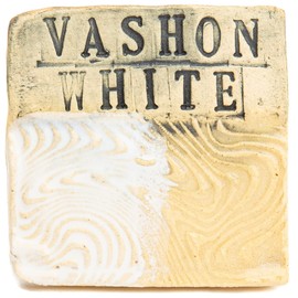 Creamy White Clay with Grog by Seattle Pottery Supply | Vashon White | Mid-Range Stoneware Clay | Cone 4-6 | Ideal for handbuilding, Sculpture, and Pressing | Great for All Skill Levels | 25 lbs.