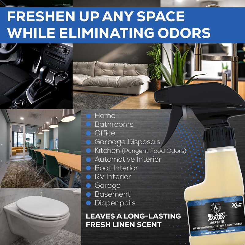 Blaze Away Commercial Air Freshener & Odor Eliminator for Strong