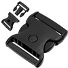 Your Day Mate Black Hard Plastic Buckle with Safety Buckle