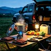 THTYBROS Alcohol Stove Set with Foldable Stand Camping Stove