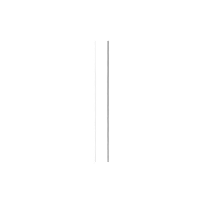 GR5 Titanium Round Rods 10in Length,4mm Dia for Diy Projects