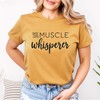 Dream Lume Massage Therapist Gift - Muscle Whisperer Tee -