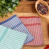 Casabella Wonderdry Tea Towels - 100% Cotton Kitchen Towels 50x70