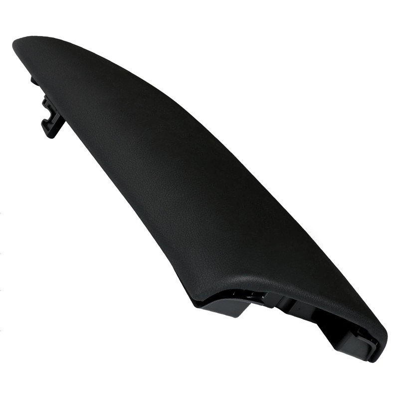 Upgrade Black Center Console Armrest Leather Lid Cover, Compatible with