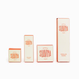 Suavina 4 Types Set (Lip Balm Jar, Lip Balm Tube, Soap, Hand Cream)
