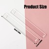 Clay Thickness Ruler,2PCS 2/3/4/5/6mm Acrylic Polymer Clay Rolling Depth Guide,Clay