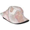 GYLILI Rose Gold Glitter Coral Gray Pastel Marble Bucket Hat