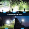 Huccbs 2 Pack Rechargeable Flashlights High Lumens, Super Bright Flash
