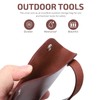 Leather Hatchet Lid Leather Cover Snap Sheath Head Hatchet Protector