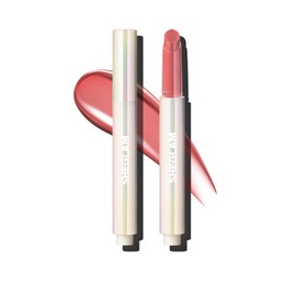 SHEGLAM PoutPerfect Brillo de Labios Sólido Hidratante Lápiz Labial No Pegajoso con Aceite de Coco - Pink Flamingo