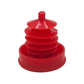 Forlevlaep Power Steering Reservoir Cap w/Red for Select Accord Civic Odyssey Honda Models 80983,53697SB3952