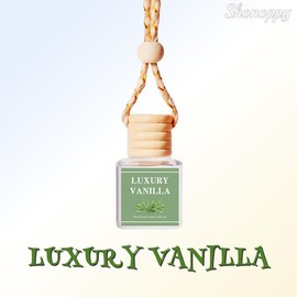 Scented Car Air Freshener - Hanging Aromatherapy For Long Lasting Scent Perfume, Car Air Freshener Diffuser Pendant Decoration for Car Lovers Gift:_Luxury Vanilla