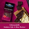 GHIRARDELLI Intense Dark Chocolate Bar, Raspberry, 3.5 Oz Bar (Pack