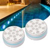 2PCS Submersible Pool Light with Remote Control Magnetic Suction Cup