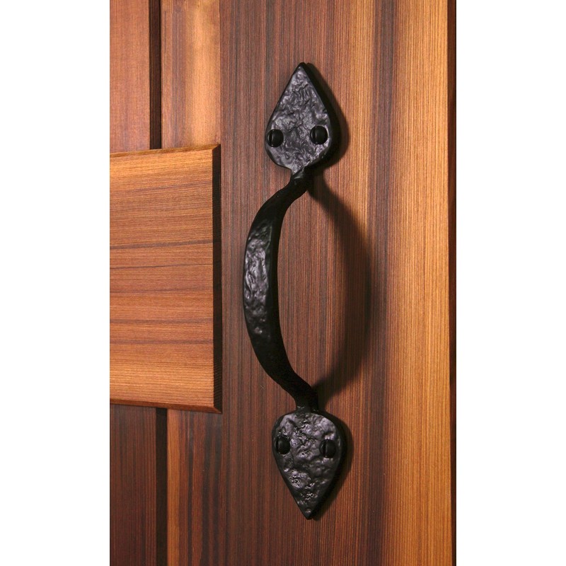 Iron Valley - 9" Heart Door Pull Handle - Solid