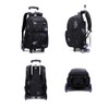 Primary Junior High Boys Rolling Backpacks Wheeled Bags Trolley School