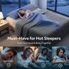 EASELAND Cooling Comforter Set King/Cali King Size for Hot Sleepers,Cooling