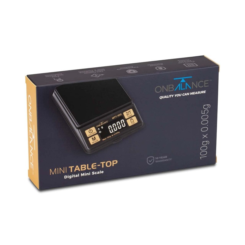 On Balance Mini Table Top MTT-100 Weighing Pocket Scale