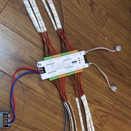 Motion Sensor LED Stair Light Controller Stairway Lighting Controller 32 Channel Light Automatic Staircase Ladder Step Light Controller for Stairway Light