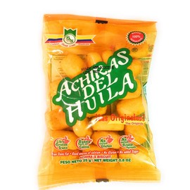ACHIRAS del Huila, 12 Pack of 25g. 8 oz. Each bag. Great Nutricious snack.