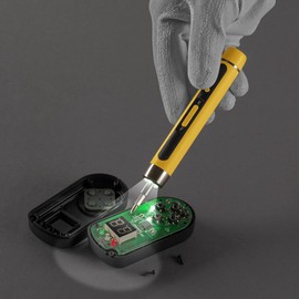 Powerplus Akkuschrauber POWX00416 - Leichter, kompakter 4V Akku Schraubendreher mit LED-Beleuchtung und USB-Ladegerät - Akku Schrauber Schraubenzieher