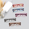 Kerecsen Reading Glasses 5 Pairs Fashion Ladies Readers Spring Hinge