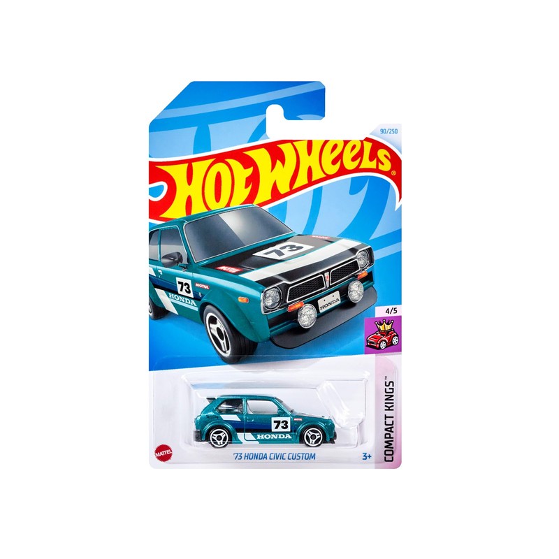 Hot Wheels HXR19 Basic Car '73 Honda Civic Custom Vehicle