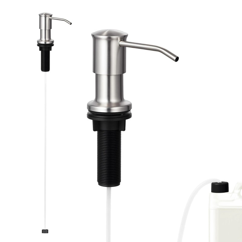 VEVOR Built in Soap Dispenser for Kitchen Sink Stainless Steel