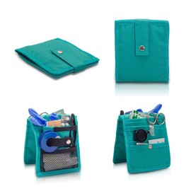 Nurse Organiser 15 x 10.5 cm Pocket Organiser for Nurses Accessories Green