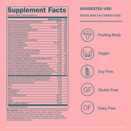 True Grace Daily Women’s Multivitamin 50+ - 120 Easy-to-Swallow Tablets - Immune, Energy, Longevity & Memory Support - Vegan - Gluten, Soy & Iron Free - 60 Servings