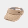 Callaway C23291218 Women's Sun Visor (Glitter Adjustable), Hat, Golf, 1040_Beige